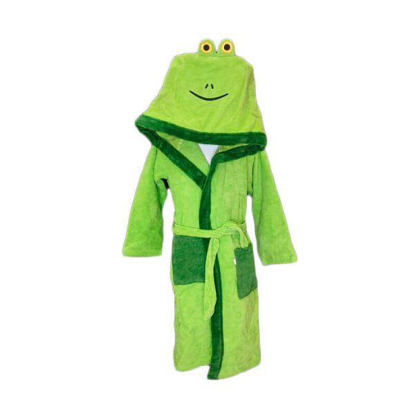 teen bathrobe frog